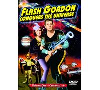 Flash Gordon Conquers The Universe, Volume 1 (Chapters 1-6) (DVD) Buster Crabbe