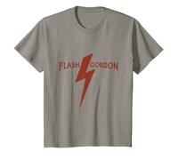 Flash Gordon Lightning Flash Logo a Fumetti retrò per Bambini Maglietta