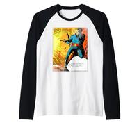 Flash Gordon Ray Pistola Blast retrò Fumetto Maglia con Maniche Raglan