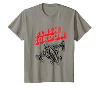 Flash Gordon su Space Rocket Retro Comic Kids Maglietta