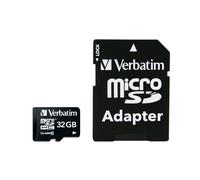 Flash memory card Verbatim micro sdhc - classe 10 con adattatore 32 GB 44083