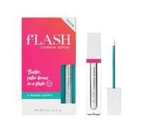 FLASH - Nuovo siero per sopracciglia per sopracciglia più definite, folte e spesse in 4-6 settimane, condiziona i follicoli piliferi, sicuro per pelli sensibili, cruelty free, vegano, 3 ml