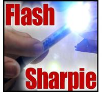 Flash Pennarello Sparizione Penna Nero Luce Magia Trucco Fully Ricaricabile USB