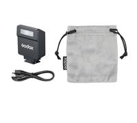 Flash per fotocamera Godox IM22 con attacco a slitta, design portatile