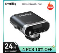 Flash Speedlite Mini SmallRig RS20, Solo 100g, Portatile, Indice di Flash 12, Batteria al Litio Integrata da 2000mAh, Max 10000 Flash, 5818