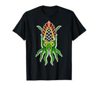 Flash Tatuaggio Polpo Calamaro Gigante Maglietta