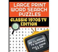 Flashback Classics P Large Print Word Search Puzzles Classic 1970s T (Tascabile)