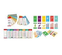Flashcard Con Parole Fonetiche, Con Design Codificato A Colori, 1 Scatola, Oltre 900 Párole In Rima, Set Di Carte Con Elenco Di Parole Fonetiche, Divertenti E Coinvolgenti, Per Casa, L'asilo, Scuola