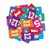 Flashcard Con Tabella Di Moltiplicazione - Set Di Carte Informative Luminose E Lisce, Poster Di Grafici Per L'apprendimento Della Matematica, Strumento Di Gioco Da Tavolo Educativo | Poster Multipli L