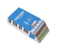 Flashcard di apprendimento musicale 120 carte accordi per potenziare le abilità