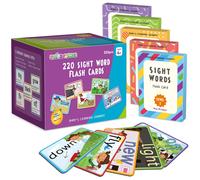 Flashcard di parole a vista SpringFlower con immagini, movimenti e frasi. 220 parole a vista Dolch per la scuola materna, 1a, 2a e 3a elementare.