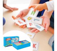 Flashcard di parole, libro sfogliabile per famiglie con parole interessanti