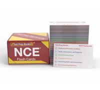 Flashcard di preparazione agli esami NCE: Guida allo studio NCE Flash Cards 2022 e 2023 con domande sui test di pratica per l'esame del consulente nazionale [Schede a colori]