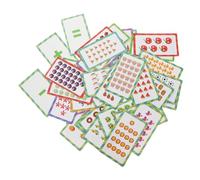 Flashcard Educative per Bambini 2-4 Anni, Carte Numeriche E Cognizione, Giochi di Apprendimento Portatili per La Scuola E Casa
