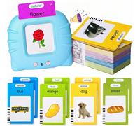 Flashcard parlanti, giocattolo educativo, apprendimento dell'inglese, flashcard per conversazione, pratica linguistica, giocattolo Montessori per l'educazione precoce, schede sensoriali, giocattolo ta