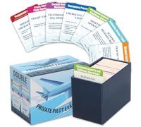 Flashcard per esami orali VFR pilota privato - Oltre 300 carte di studio che coprono codici attività ACS, spazio aereo, tempo, grafici sezionali e regolamenti - Aggiornato per il 2026 Checkride