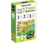 Flashcards 123 touch montessori. tocca e impara. montessori. 2-4 anni