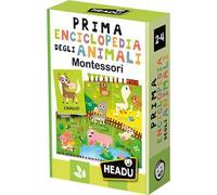 Headu Flashcards Enciclopedia Animali Montessori IT54860 – Gioco educativo 2-4 anni