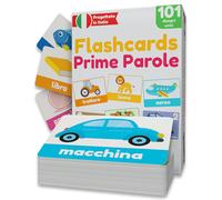 Flashcards Prime Parole Bambini 1-3 Anni Carte Educative Alphabet Lettere Numeri
