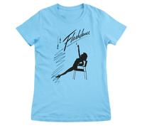 Flashdance Maglietta Donna Flashdance Silhouette Ufficiale Licenziata