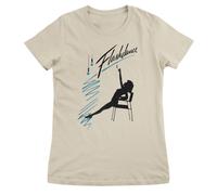 Flashdance Maglietta Donna Flashdance Silhouette Ufficiale Licenziata