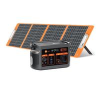 FlashFish 300W Stazione di alimentazione portatile con pannello solare 100W, bat