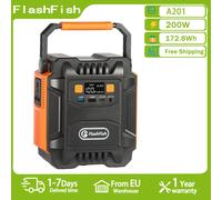 Flashfish A201 Mini Centrale Elettrica Portatile 200W Generatore Solare 172.8Wh Batteria Al Litio Casa di Backup di Campeggio Esterna di Alimentazione Mobile