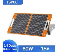 Flashfish TSP60 60W Home Outdoor Pannello solare pieghevole portatile Tasso di conversione dell'energia 23% CAMPING SOLARE ONLATA SOLAIRE SHOW