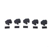 Flashforge AD5X - Kit di protezione per ugelli in silicone, include 5 coperchi e 5 spazzole in silicone resistente al calore per la cura della stampante 3D