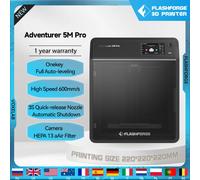 Flashforge Adventurer 5M Pro Stampante 3D Estrusore diretto con livellamento completamente automatico ad alta velocità Spegnimento automatico con fotocamera