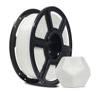 FLASHFORGE Filamento per stampante 3D, filamento PLA PRO da 1,75 mm, bobina da 1 kg (1 kg), precisione dimensionale +/- 0,02 mm per stampanti 3D FDM, migliore tenacia e nessun annodamento (Bianco)