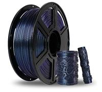 FLASHFORGE Filamento PETG 1,75 mm, filamento per stampante 3D Chameleon Color Shift, cambia colore con la luce e gli angoli, bobina da 1kg (2,2libbre), precisione dimensionale ±0,02mm (Burnt Titanium)