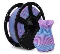 FLASHFORGE Filamento PLA ad alta velocità 1,75 mm, 500 mm/s di stampa ad alta velocità, filamento rapido per la stampa veloce (sfumatura blu viola e blu fluttuante)