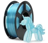 Flashforge Filamento PLA Crystal Rainbow per stampante 3D, 1,75 mm, bobina di precisione dimensionale +/- 0,02 mm, compatibile con la maggior parte delle stampanti FDM/FFF (Mermaid Tears, 1 kg)