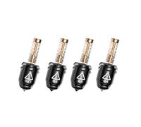 FLASHFORGE Ugello Adatto per Adventurer 5M/5M PRO, Tutte le taglie Pacchetto di 4 ugelli, 280℃ ad alto flusso Ugello da 32 mm³/s per una stampa stabile ad alta velocità,Ugello 3S a sgancio rapido