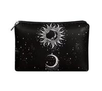 Flashideas Sacchetto cosmetico impermeabile portatile della borsa cosmetica della borsa di trucco della borsa di trucco, Gotico Sole Luna 1, Taglia unica