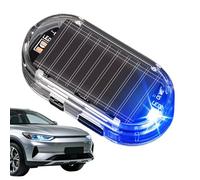 Flashing Car Alarm Light - Anti-Theft Warning Strobe Device, LED Indicator Simulation Feature, ABS Material Housing Secure, Security Safety Tool, Alarm Light for Sedan RV Parking