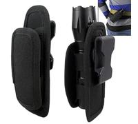 Flashlight Holster, Belt Clip Holder, 360 Degree Rotating Buckle Design, Durable Protective Cover, Automated Access Feature, Ideal for Camping, Backpacking, Work, Car, Outdoor Use, 2.17x6.1 Inches
