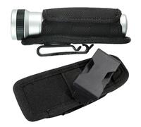 Flashlight Holster, Belt Holder Case, 2.17x6.1 Inches Rotating Buckle Cover, 360 Gradi Clip Attachment for Outdoor Use by Men During Camping Work Car Repair and Convenient Hands On Task Support