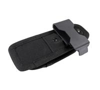 Flashlight Pouch, Flashlight Belt Holder, Torch Lamp Cover, 360-Degree Rotating Buckle, Waistband and Backpack Compatible, Car Repair Camping Use, 6,1 x 2,17 pollici Black 1 pezzo