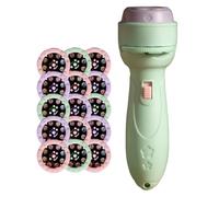 Flashlight proiettore per Bambini - Torcia Cartone Animato a 120 con Luce interattiva | Torcia Light And Projector | Giocattolo proiettore Notturno | Flasona educativa per Il Gioco