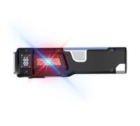 Flashlight ricaricabile | 13,5 x 3,5 x 2,5 cm Powerful Digital Display,Bright Flashlight |Travel-Friendly Powerful For Camping Home Work Night Hiking Walking Outdoor Travel Car Fishing Purse