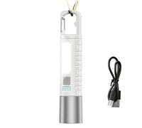 Flashlight - Torcia Portatile | Luce A LED Zoomabile | Torcia Impermeabile Con 5 Modalità, Lumen Alti, Portatili, Lanterna Da Campeggio, Ricaricabile, Durevole, Luce Di Emergenza, Attività All'aperto,