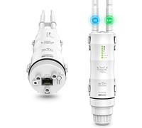 FLASHOWL Ripetitore WiFi da esterno - Amplificatore di segnale AC600 - Amplificatore di segnale - Amplificatore WiFi resistente alle intemperie - 2,4 G - Antenne 5 GHz ad alto guadagno - 600 Mbps -