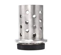 Flask per colata sottovuoto 3.5"x6" forato con base e flangia