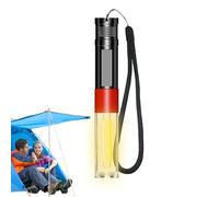 Flasona Da Campeggio A LED - Luce Di Torcia Di Emergenza Per Avventure Di Sopravvivenza | Shell ABS Con Batteria Ricaricabile, Raggio Di Lume Alto, Build Impermeabile, Cinque Modalità, Gancio Sospeso
