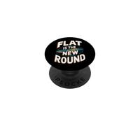 Flat è il nuovo round - Flat Earth Society Flat Earther PopSockets PopGrip Adesivo