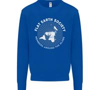 Flat Earth Society Members Around The Globe Uomo Sweatshirt Jumper