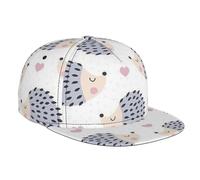 Flat Eaves Berretto da baseball per uomo donna viola riccio amore regolabile Snapback traspirante cappelli hip hop stile fresco colorato piatto