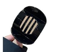 Flat Hair Clip Claws Accessories | Acetic Acid Women's Spoon Crab Leopard Top Simple Headpiece